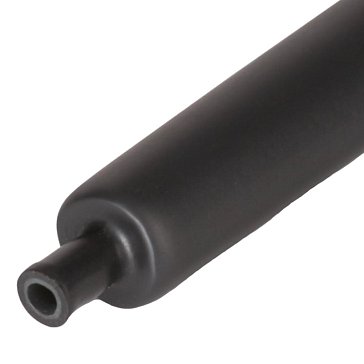 Изображение товара Термоусадочная клеевая трубка КВТ ТТК 30/15 черная 1 шт