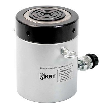 Изображение товара Домкрат гидравлический грузовой с фиксирующей гайкой КВТ ДГ-50П50Г 74339
