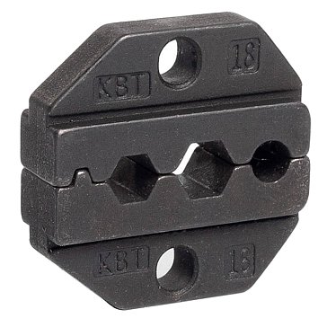 Изображение товара Матрица КВТ МПК 18 для пресс клещей шестигранный профиль обжима