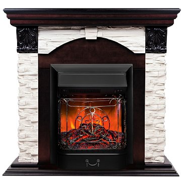 Изображение товара Электрический камин-комплект RealFlame DUBLIN LUX STD с эффектом дров и потрескиванием