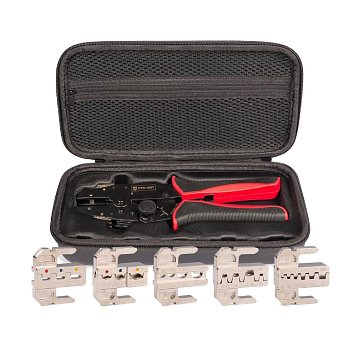 Изображение товара Пресс-клещи КВТ 101859 с набором матриц CTD+5 QUICK PRO