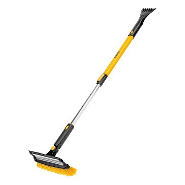 Изображение товара Щетка-сметка Denzel 55308 с телескопической ручкой и скребком