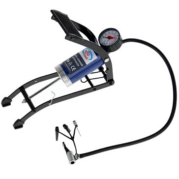 Изображение товара Ножной насос AutoVirazh AV-030892 с манометром для шин и велосипедов