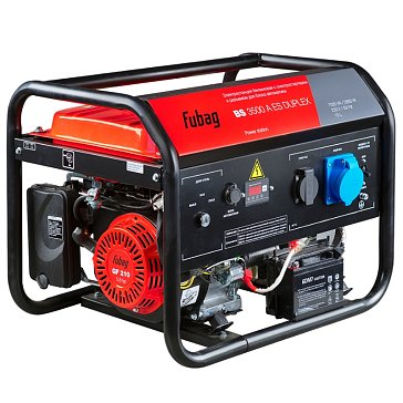 Изображение товара Fubag BS 3500 A ES DUPLEX электростанция бензиновая стационарная 2 8 кВт