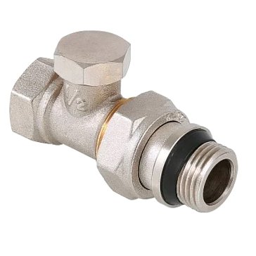 Изображение товара Клапан настроечный Valtec VT.020.NR.04, прямой, 1/2", с дополнительным уплотнением