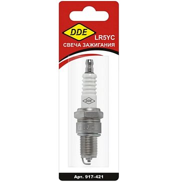 Изображение товара Свеча зажигания DDE LR5Y, Champion RN9YC, Bosch WR7DC, NGK BPR6ES, GG950, DPG1101i,  DPG1201i, "Хоббит", ВСЕ ДВИГАТЕЛИ Robin-Subaru и HONDA GX/GP1