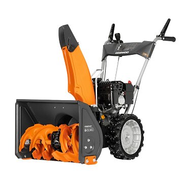 Изображение товара Бензиновый снегоуборщик Daewoo S 6060 56 см мощный профессиональный снеготолкатель