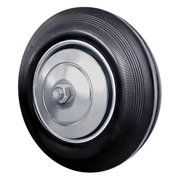 Изображение товара Колесо на ось C 80 АБ-00008005 Longway 200 мм резина сталь