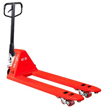 Изображение товара Гидравлическая тележка Foxster AC 25 АБ-00008034, 2500 кг, 1150х550мм, полиур.колесо,дв.пол.ролик
