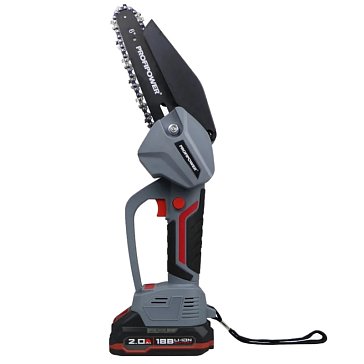 Изображение товара Аккумуляторная пила цепная ProfiPower MKGST-18V E0097 6 дюймов, 2 АКБ