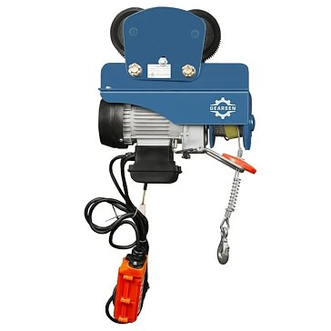 Изображение товара Таль электрическая мини GEARSEN GPAP 25012 АБ-00008398, PA 220В 250/500кг х 12/6м (передвижная)