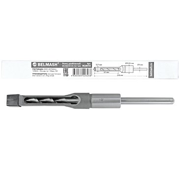 Изображение товара Резец долбежный Belmash RC007A 12,7 мм для дерево и металл высокой точности