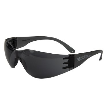 Изображение товара Открытые очки с панорамным обзором Jeta Safety JSG-8715S, защитное покрытие, дымчатые линзы