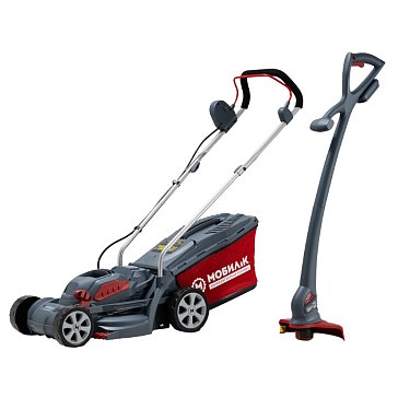 Изображение товара Газонокосилка МОБИЛ К XMA33 Комфорт MBK0027794 + триммер XTA25 Комфорт аккум. 20 Вольт с аккумулятором 4 Ач и зарядным устройством