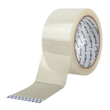 Изображение товара Лента клейкая упаковочная РемоКолор 49-2-061, прозрачная, клей - акрил, 48ммх50м, толщина 40мкм