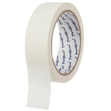 Изображение товара Лента клейкая малярная РемоКолор 49-6-255, на бумажной основе, клей - синтетический каучук, 25ммх40м