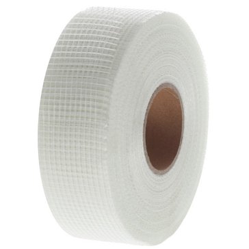 Изображение товара Серпянка стеклотканевая самоклеящаяся сетчатая армирующая лента РемоКолор professional 49-4-390, лавсан, 50ммх90м