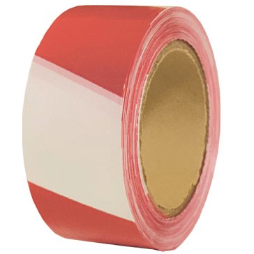 Изображение товара Лента сигнальная РемоКолор 49-7-205 красно-белая 75 мм×200 м