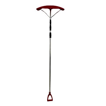 Изображение товара Скребок для уборки снега с крыш 10222, 610х170 мм, с телескопической ручкой, 1930-6400 мм