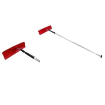 Изображение товара Скребок для уборки снега с крыш Mawipro MW-4596, 620х150 мм, телескопическая ручка, L=2/6 м