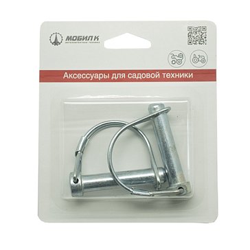 Изображение товара Комплект шплинтов Мобил К MBK0018394, диаметр 8 мм, длина 40 мм (из двух штук в блистере)