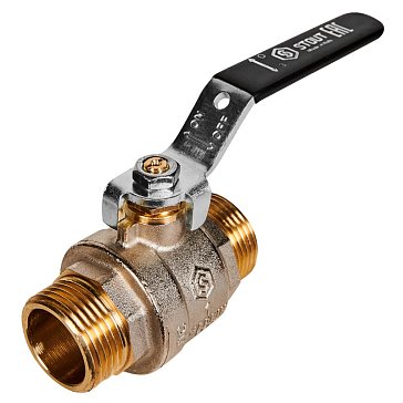 Изображение товара Кран шаровой Stout, полнопроходной, НР/НР, 1" рычаг