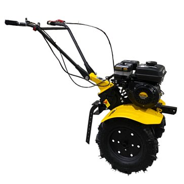 Изображение товара Машина сельскохозяйственная Huter МК-1002Р-10 Grey 70/5/121, 7.5 лс, 2 вперёд/1 назад, чугунный редуктор, колеса 4х10