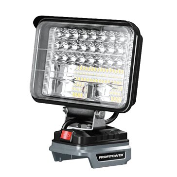 Изображение товара Фонарь светодиодный аккумуляторный ProfiPower MKDEB-20V E0125M1 (без аккумулятора)