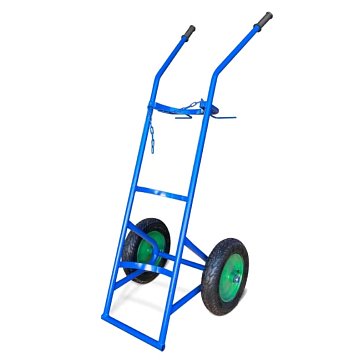 Изображение товара Тележка Arma, для 1-го 40л баллона, с пневматическими колесами