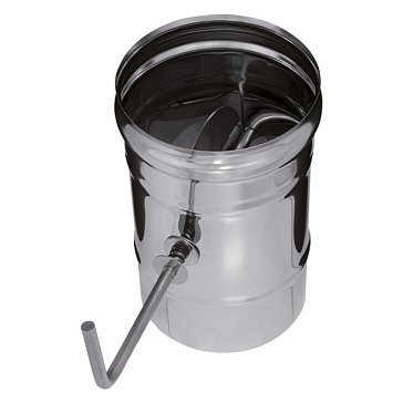 Изображение товара Шибер Ferrum f5117 110 мм для дымохода