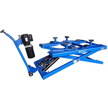 Изображение товара Ножничный AE&T F27 Мобильный подъемник 2,7 т, 220 В, высота подъема 1,37 м