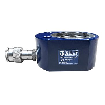 Изображение товара Цилиндр гидравлический низкий AE&T T05050, 50 т