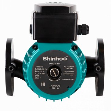 Изображение товара Насос циркуляционный Shinhoo BASIC 32-12F 230V 71221002