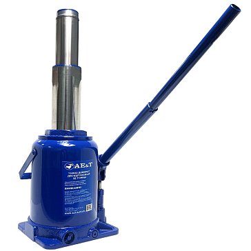 Изображение товара Домкрат бутылочный AE&T T02032, двухштоковый, 32 т