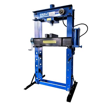Изображение товара Пресс гаражный напольный гидравлический AE&T T61250M, усилие 50 т