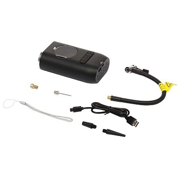 Изображение товара Портативный автомобильный компрессор GTE GTE-AI1700, аккумуляторный, 16 л/мин, 2х2 Ач