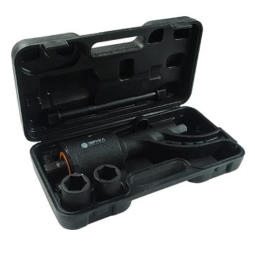 Изображение товара Гайковерт Эврика ER-83330, ручной с редуктором (Головки-32мм и 33мм,  длина-300мм, передаточное число 1:78, 7500 Н)