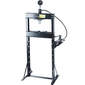 Изображение товара Пресс Эврика ER-40020, напольный гидравлический, 20т с ручным приводом и манометром (ход штока 145мм,рабочий диапазон 90-1035мм)