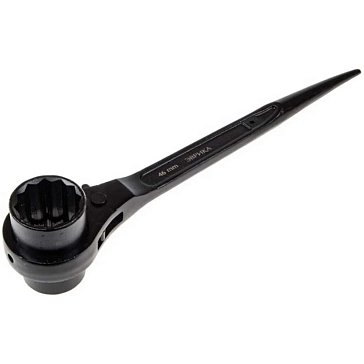 Изображение товара Ключ ступичный Эврика ER-44146, трещоточный усиленный 41х46мм (24 зуб.)