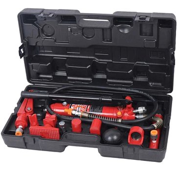 Изображение товара Набор гидравлических растяжек GTE GTE-HR13004, 4 т, для кузовных работ, в кейсе