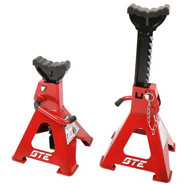 Изображение товара Подставка страховочная GTE GTE-TH53003E, 3т (h min-300мм, h max-444мм) (2шт)