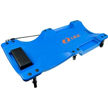 Изображение товара Лежак ремонтный пластиковый на 6-ти колесах Lige LG-94927, (910×420×115мм, max нагрузка 150кг) с подсветкой (LR44х4шт)