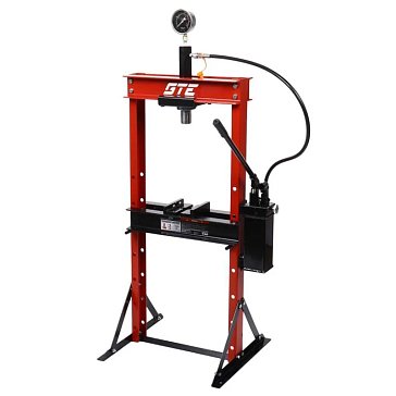 Изображение товара Пресс напольный гидравлический GTE GTE-HPR13012D, с ручным приводом, 12 т