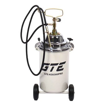 Изображение товара Установка для подачи консистентных смазок GTE GTE-K50300PRO (солидолонагнетатель) с ручным приводом 13 кг