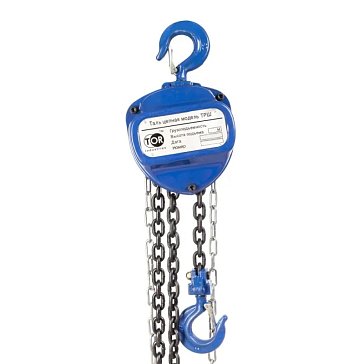 Изображение товара Таль ручная шестеренная TOR ТРШ C 0,5ТХ3М BASE 1050791