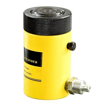 Изображение товара Домкрат гидравлический TOR ДГ150П50Г 1004740, 150 т, с фиксирующей гайкой