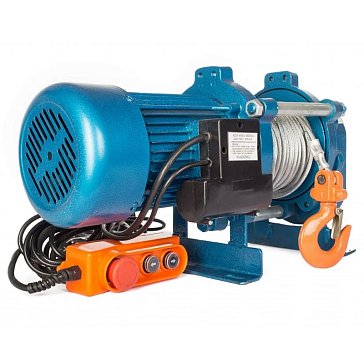 Изображение товара Лебедка электрическая TOR KCD 1050500, 500/1000 кг, 100/50 м, с канатом 380 В
