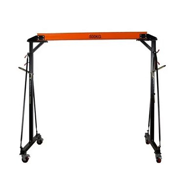 Изображение товара Мини-кран козловой (МПУ) TOR 1006116, 0,5 т, высота 2,4-3,6 м, пролет 2,4 м