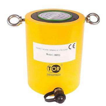 Изображение товара Домкрат гидравлический грузовой TOR ДУ100П50 1004552, 100 т, односторонний