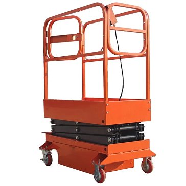 Изображение товара Подъемник ножничный передвижной TOR GTJY DC 1009040, 240 кг, 3,9/5,9 м, аккумуляторный